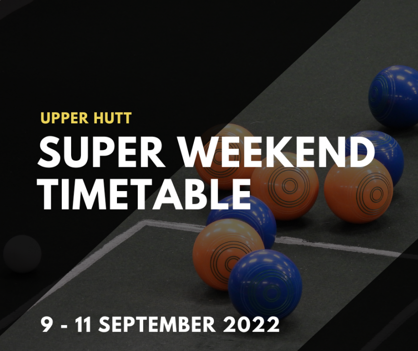 Super Weekend Timetable